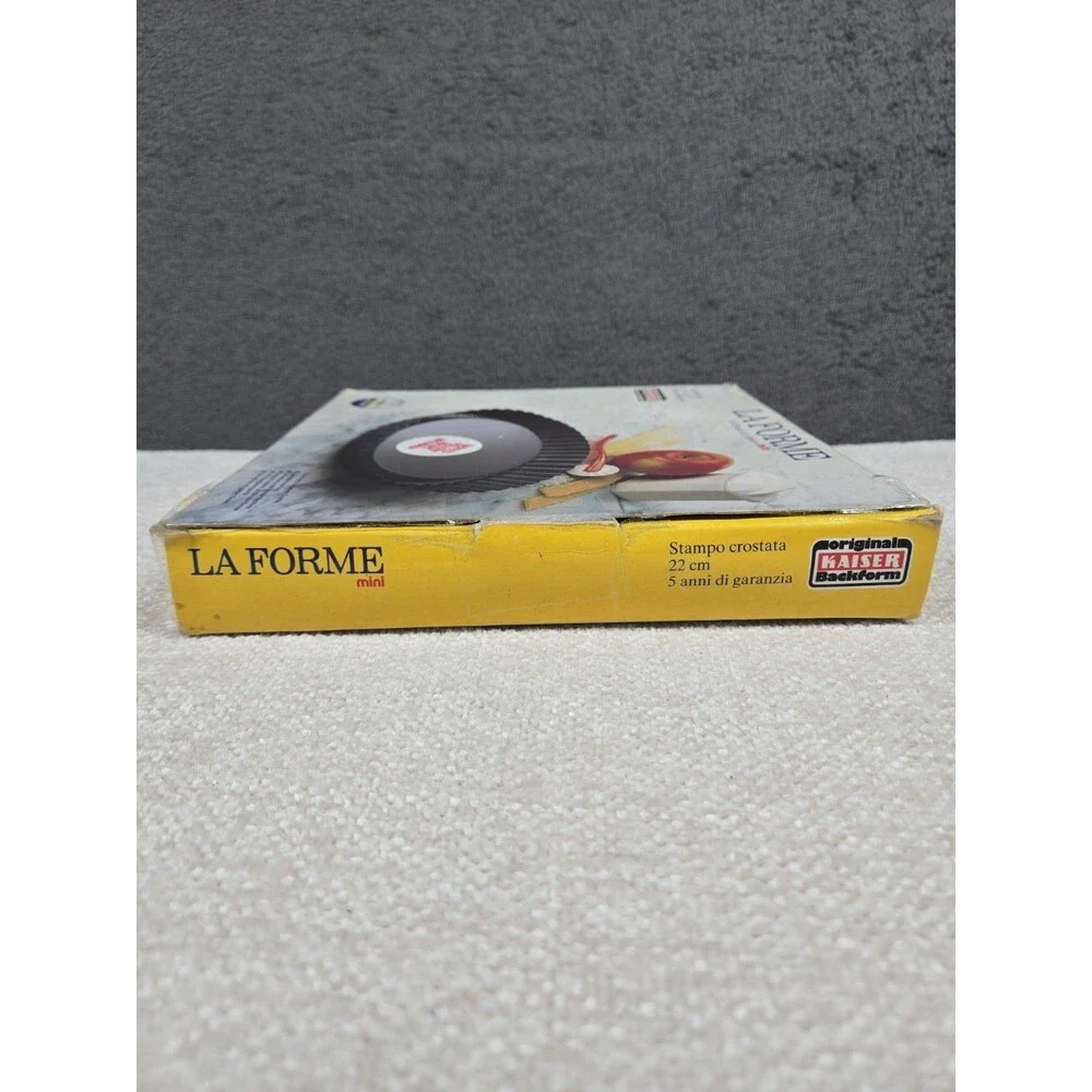 KAISER LA FORME Pie Tart QUICHE PAN Round Flan Torte Germany Nonstick 9